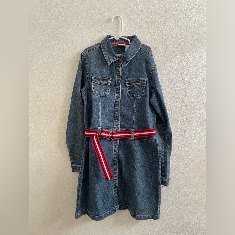 Vintage Duck Head Kids Denim Dress